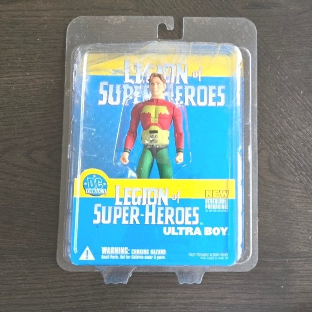 DC Direct Legion of‎ Super-Heroes Ultra Boy 6" Action Figure New in Blister Pack